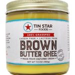 Tin Star Cultured Brown Butter Ghee – 100% Grassfed – Gluten-Free – Non GMO – Paleo – Made in USA