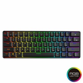 HK Gaming – GK61 Hot Swappable Mechanical Keyboard – 61 Keys Multi ...