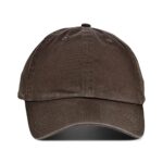 ’47 Blank Classic Clean Up Cap, Adjustable Plain Baseball Hat for Men and Women – Brown