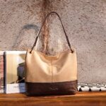 Wrangler Hobo Bags for Women Leather Hobo Purses Shoulder Bag Tote Bag Womens Purses and Handbags WG20-918TAN