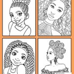 Brown Skin Girl An African American Coloring Book: Amazing gift for All Ages and Fans Brown Skin Girl An African American with High Quality Image.– 50+ GIANT Great Pages with Premium Quality Images.