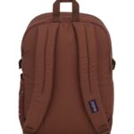 JanSport Main Campus FX Backpack – Travel, or Work Bag w 15-Inch Laptop Pack with Leather Trims, Basic Brown