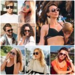 Fozono Retro Aviator Sunglasses for Women Men Trendy Classic Square 70s 80s 90s Vintage Shades Double Bridge Aviators FZN813 Brown Tortoise/Gradient Brown