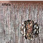 4Pcs Brown Foil Curtain -3.3×6.6 ft Metallic Wavy Tinsel Curtains Backdrop Party Streamer Curtains for Birthday Party Decorations, Halloween Decor, Foil Curtain Backdrop for Bachelorette Party