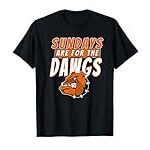 Cleveland Ohio Gift Dawg Sundays are for the Dawgs T-Shirt