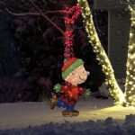 Peanuts Skating Outdoor LED Christmas Holiday Yard Decor (Charlie Brown)