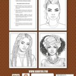 BROWN GIRL COLORING BOOK: CELEBRATE DIVERSITY AND EMPOWER CREATIVITY