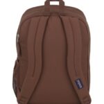 JanSport Laptop Backpack – Computer Bag with 2 Compartments, Ergonomic Shoulder Straps, 15” Laptop Sleeve, Haul Handle – Basic Brown