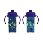 Dr. Brown’s Milestones Hard Spout Insulated Sippy Cup with Handles, Blue, 10 oz, 2 Pack, 12m+